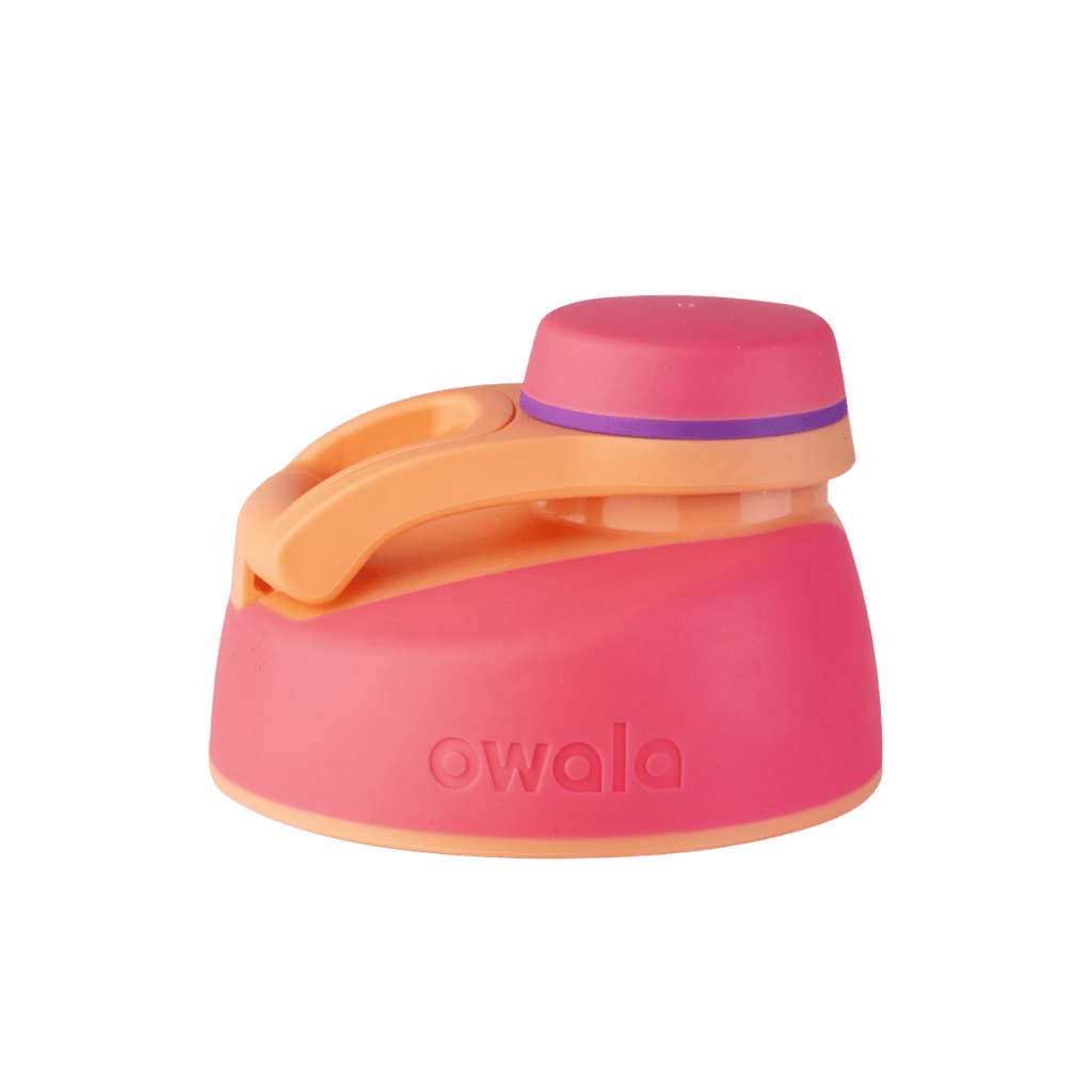 Owala twist cap replacement lid in Hyper Flamingo