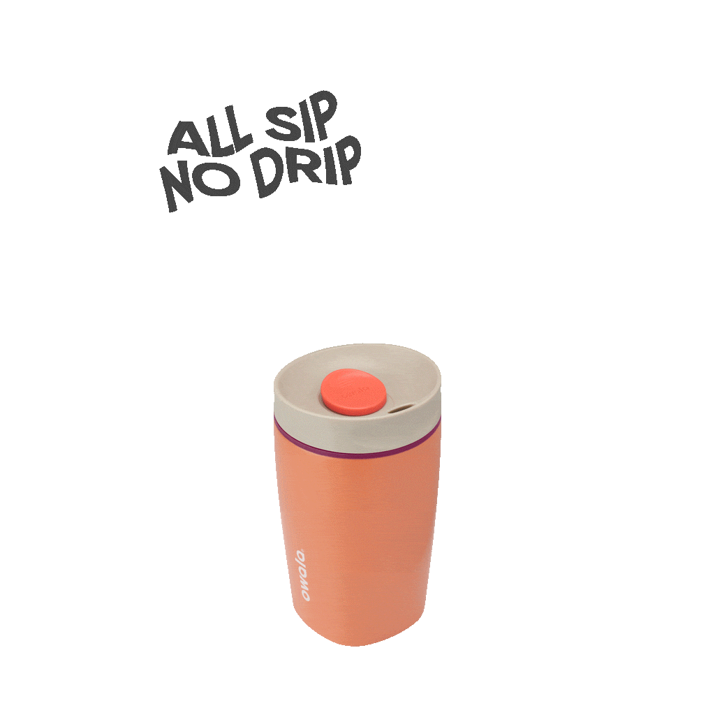 SmoothSip Slider 12oz in Campfire Nights, rotating view
