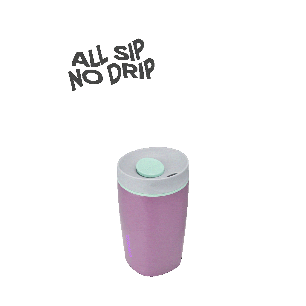 SmoothSip Slider 12oz in Plum Perfect, rotating view
