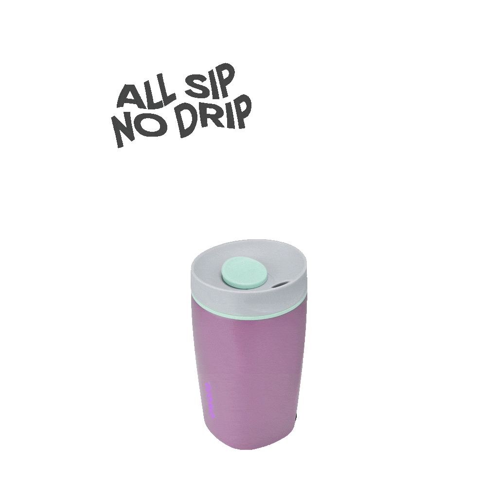 SmoothSip Slider 12oz in Plum Perfect, rotating view