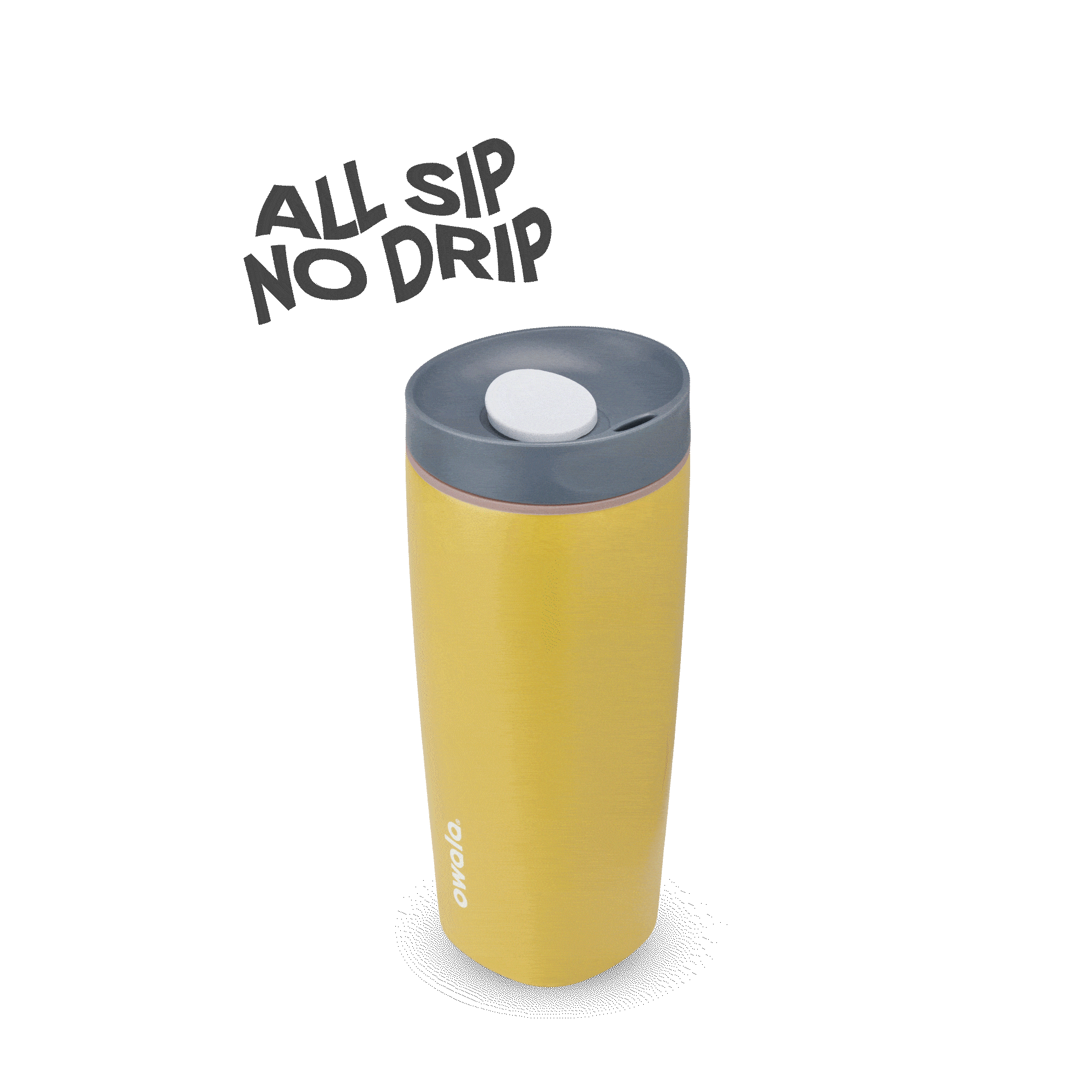 SmoothSip Slider 20oz in Golden Quest, rotating view