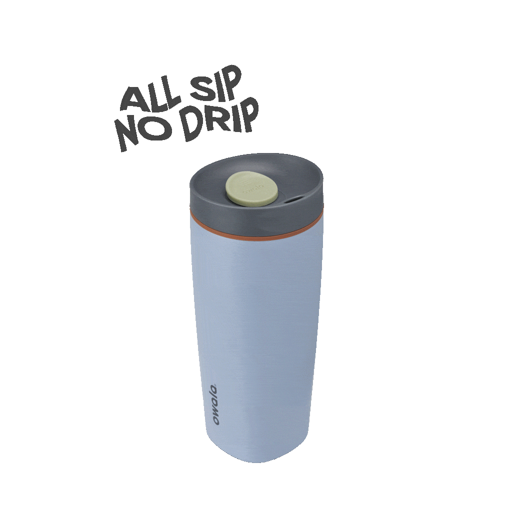SmoothSip Slider 20oz tumbler, rotating view