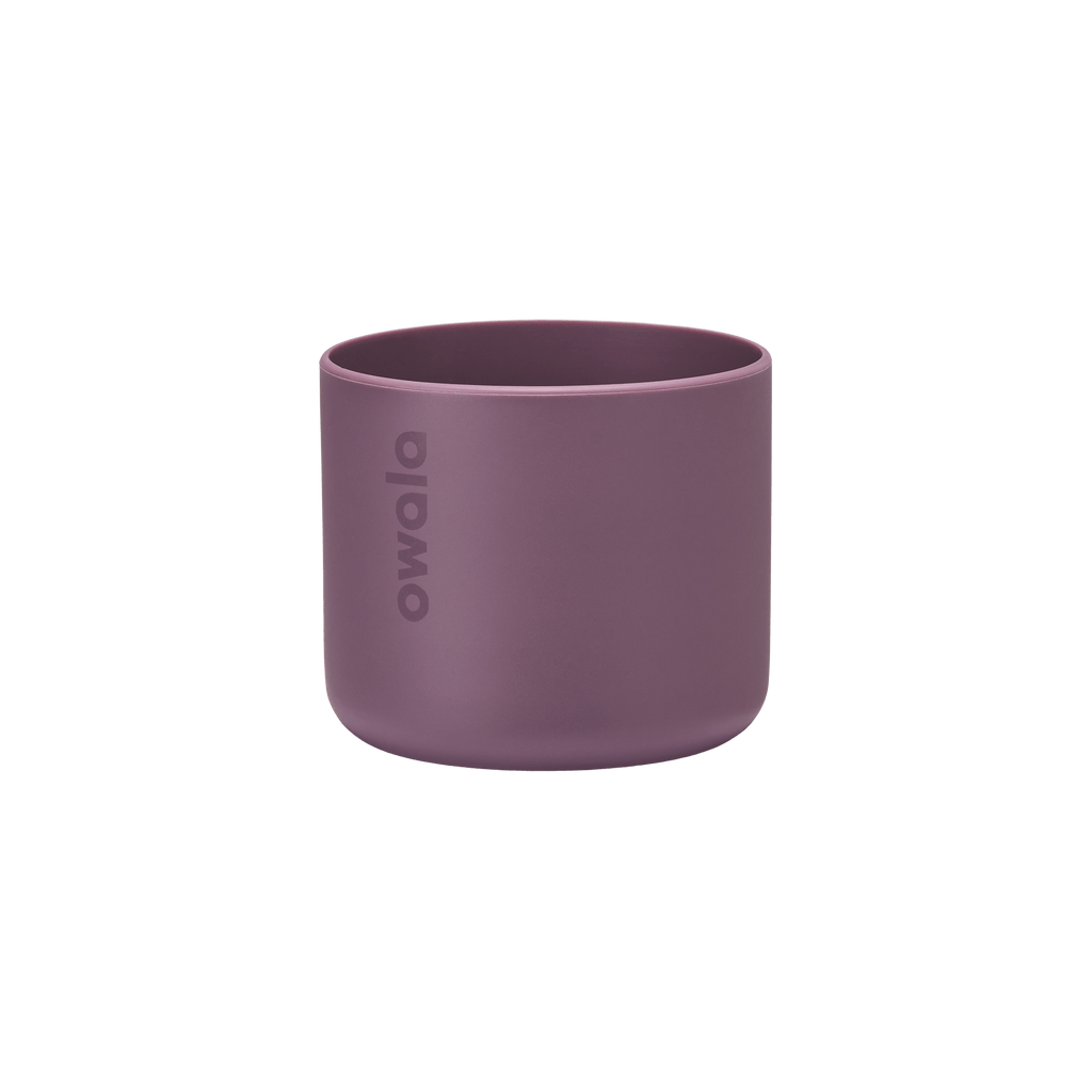 dusty mauve purple-pink silicone Bottle Boot
