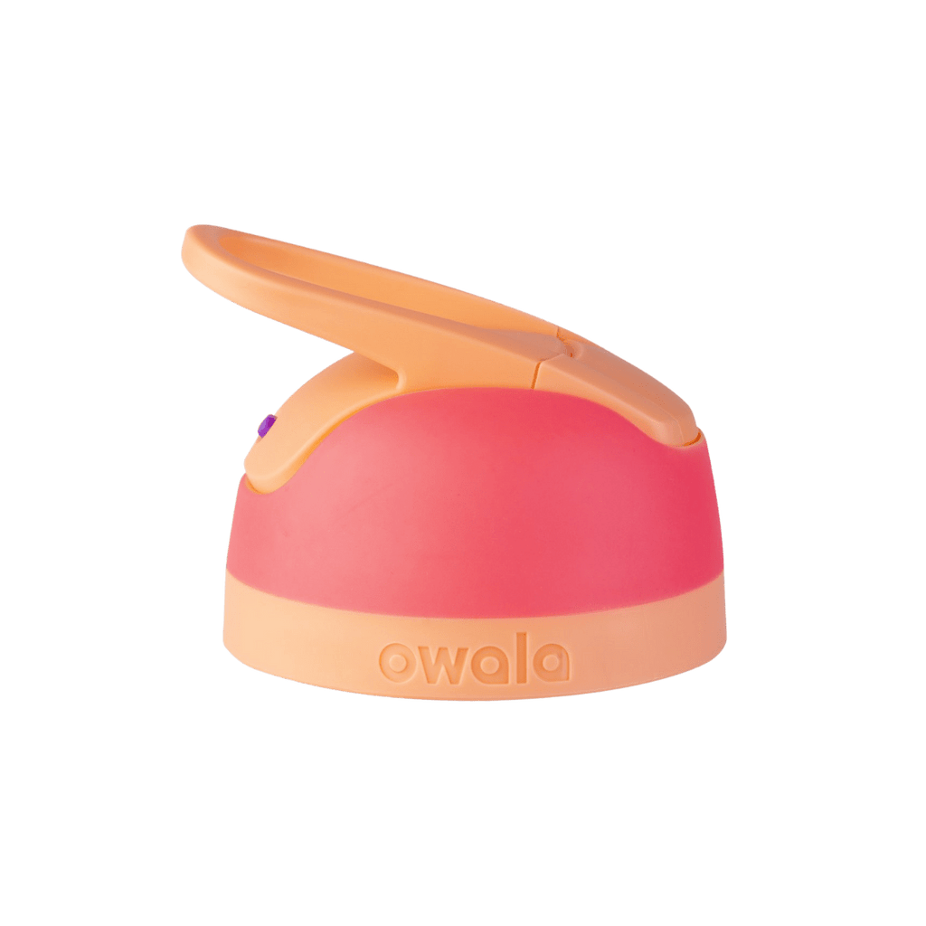 Owala flip cap replacement lid in Hyper Flamingo