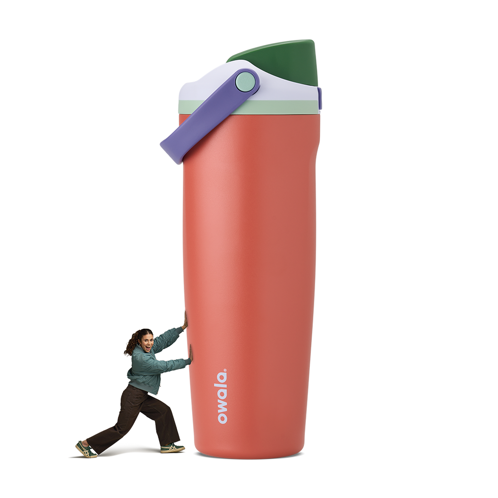 FreeSip Sway 32oz tumbler in Summer Harvest