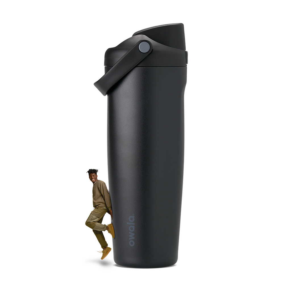 FreeSip Sway 32oz tumbler in Very Very Dark