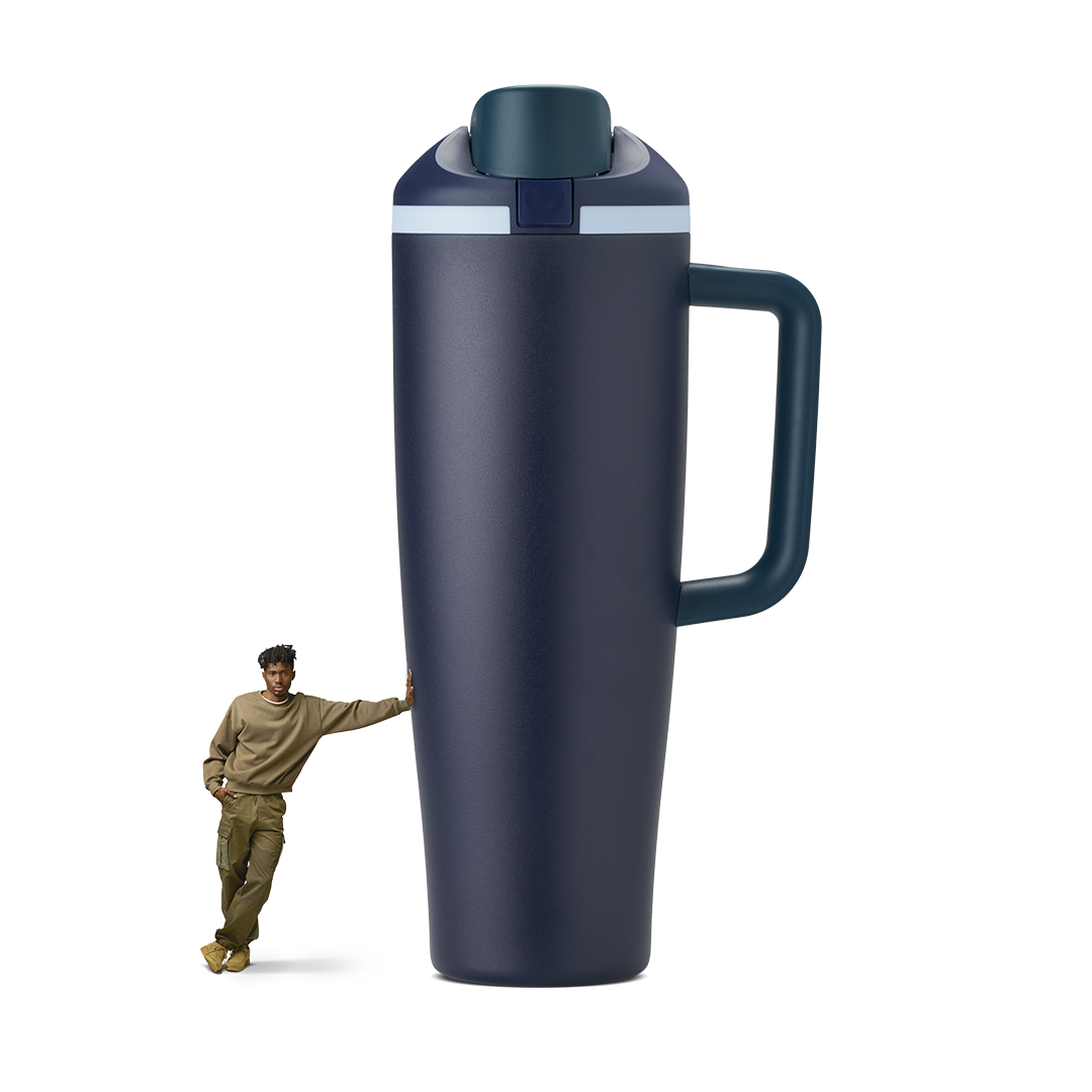 FreeSip Tumbler 40oz in Sea Captain