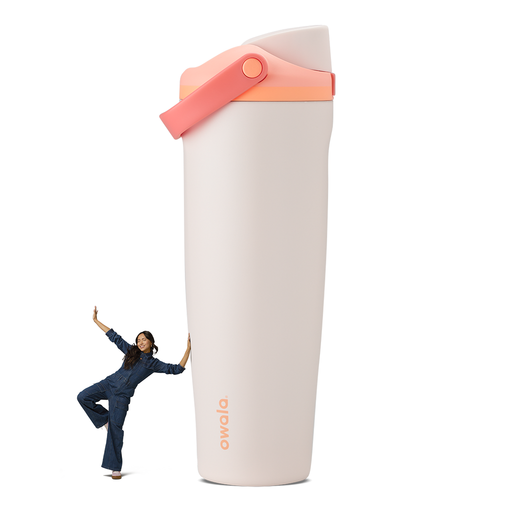 FreeSip Sway 40oz tumbler in Sparkling Sherbet