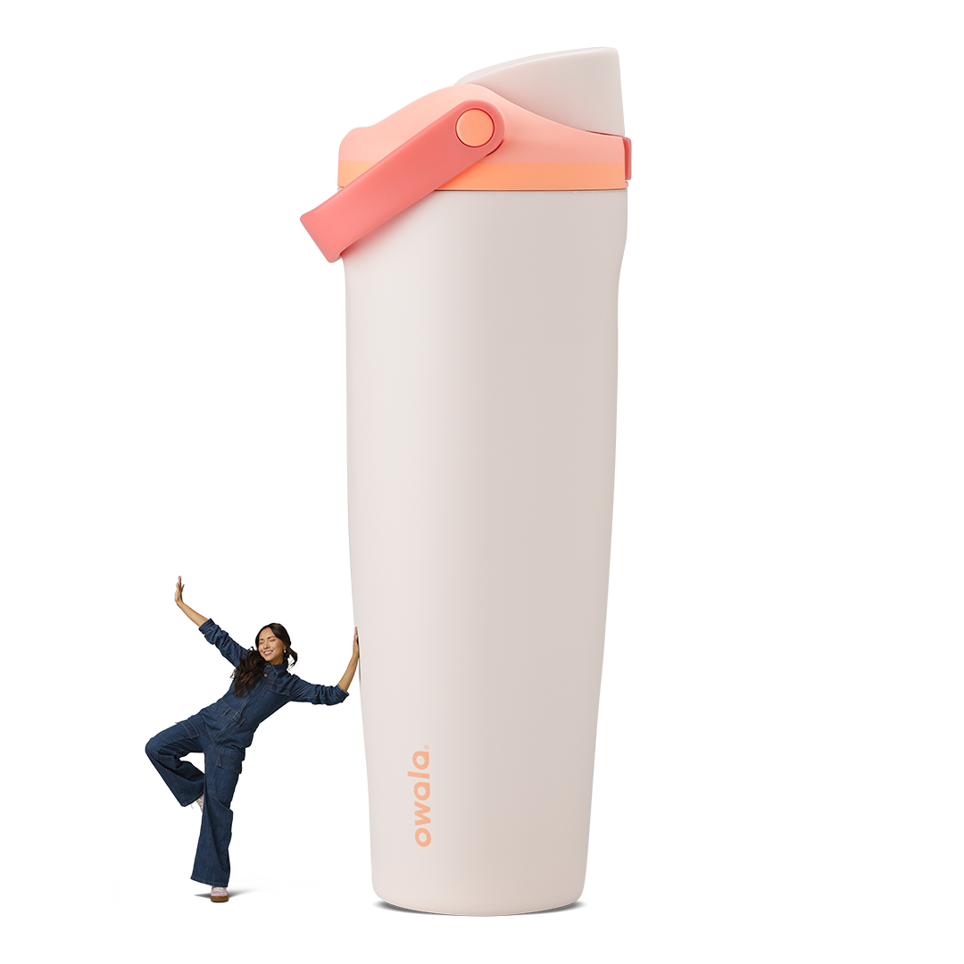 FreeSip Sway 40oz tumbler in Sparkling Sherbet