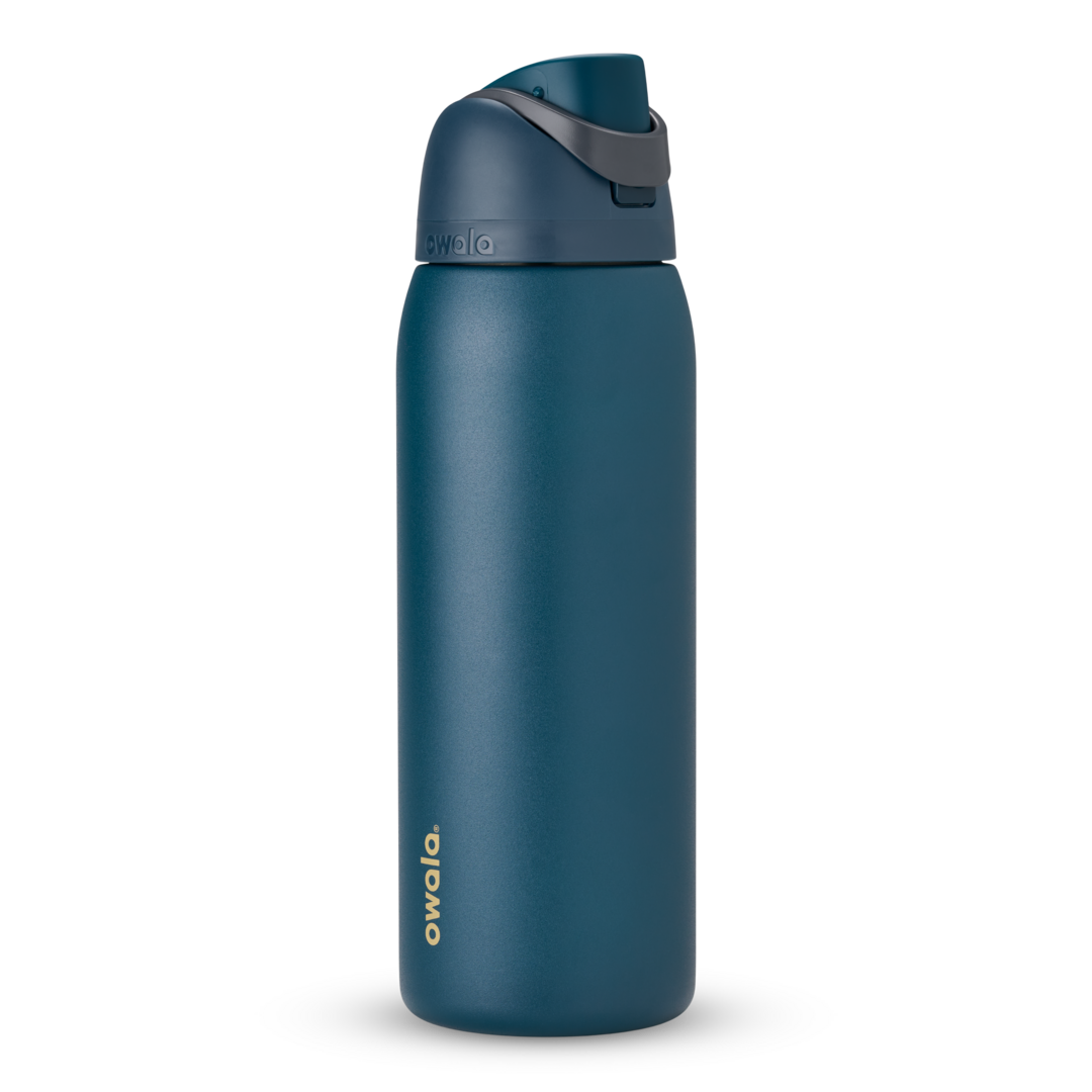FreeSip 40oz in deep teal/slate navy body