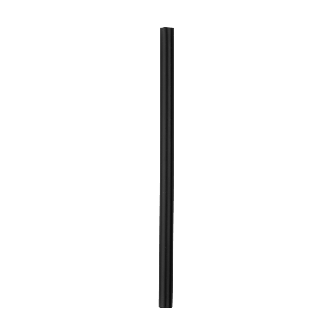 Owala Replacement Straw in Very, Very Dark; single solid black slim straw