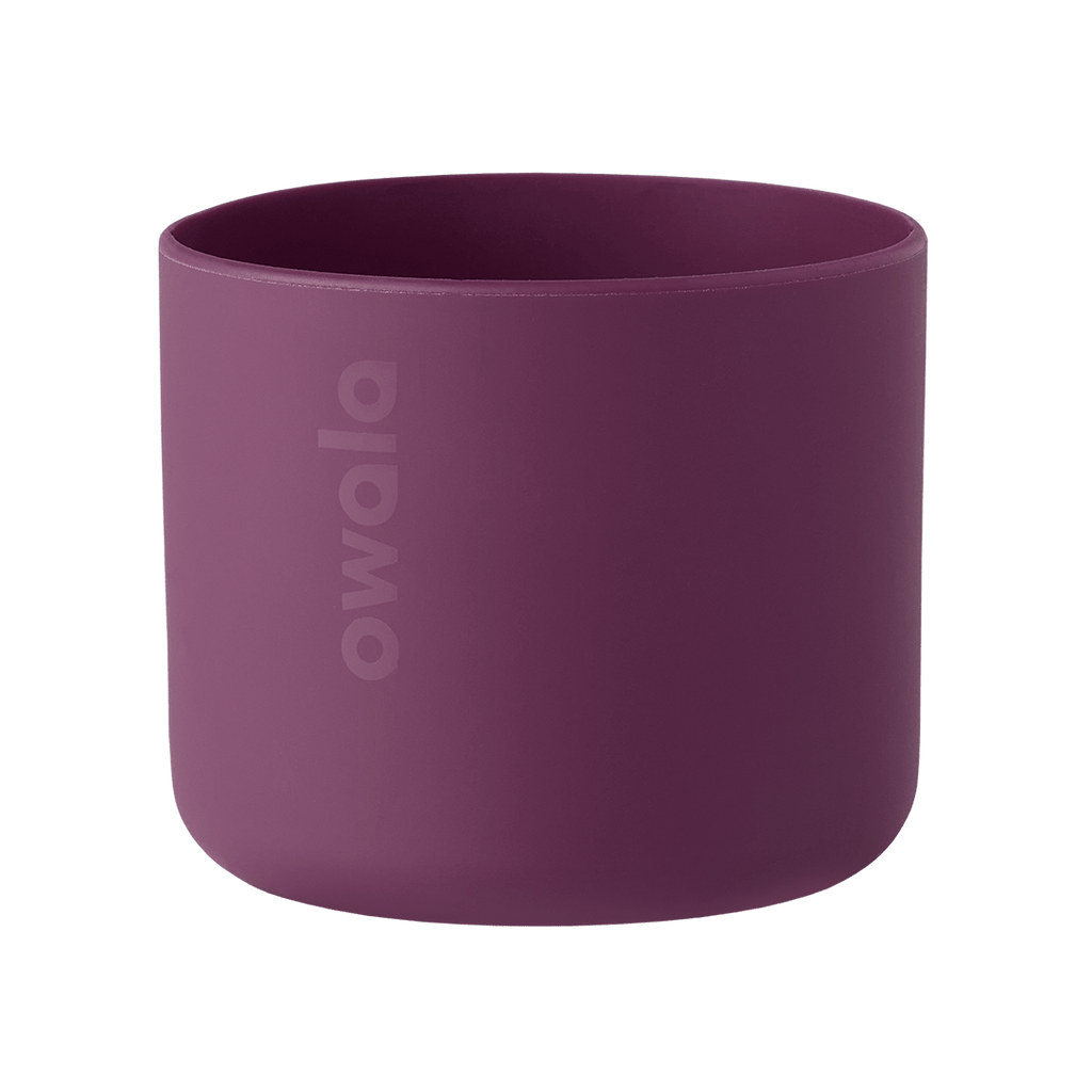 deep dusty purple silicone Bottle Boot