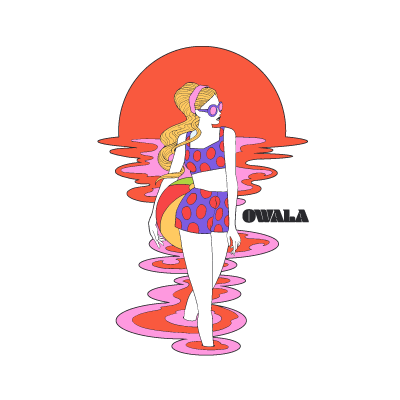 For The Gram sticker illustration