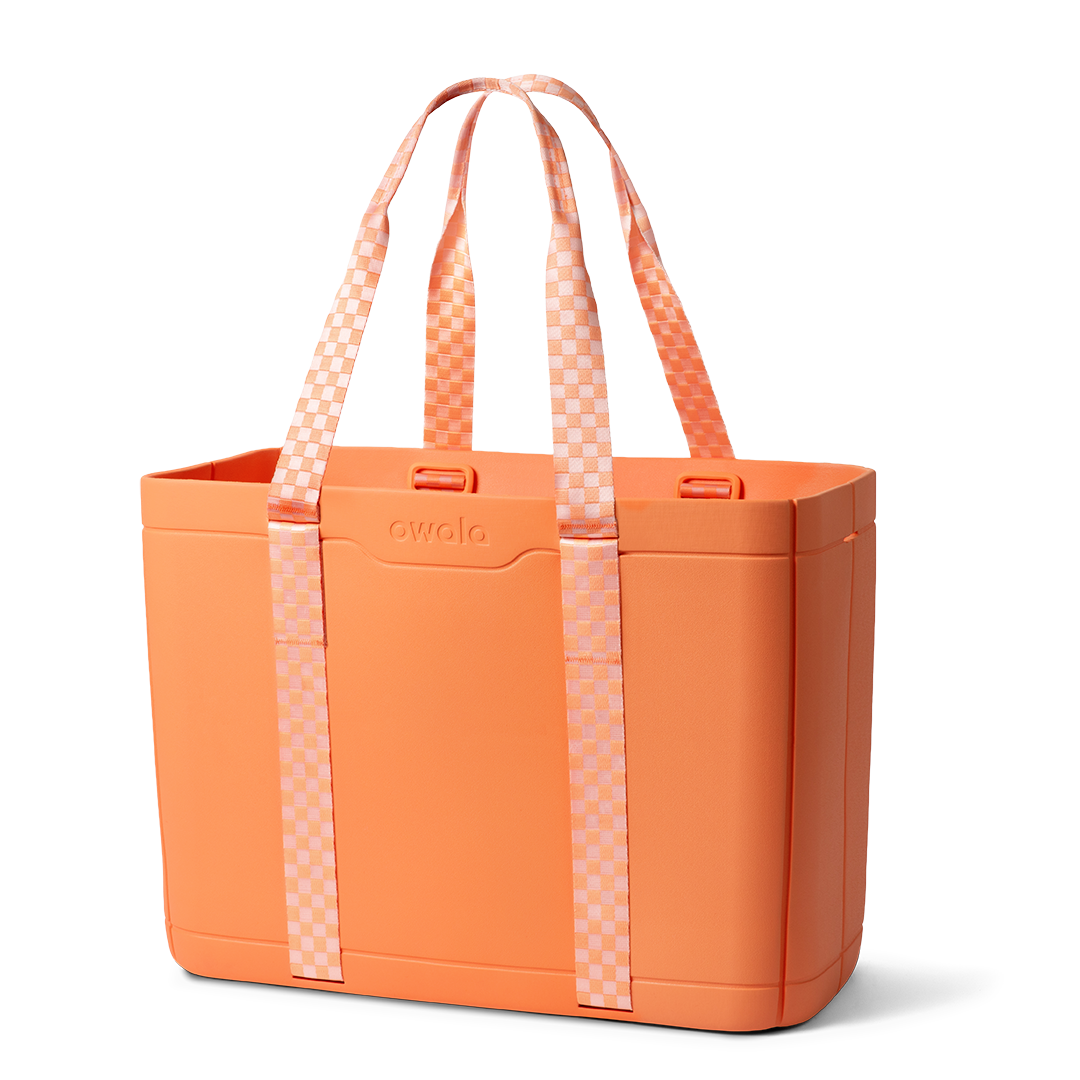 Sun-Day Collapsible Tote in Hot Tropic