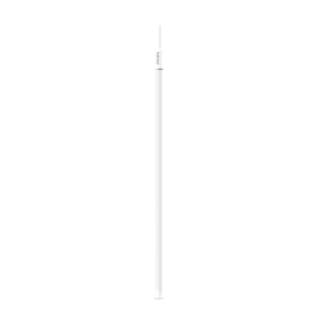 Owala Replacement Straw in white with a small connector fitting near the tip