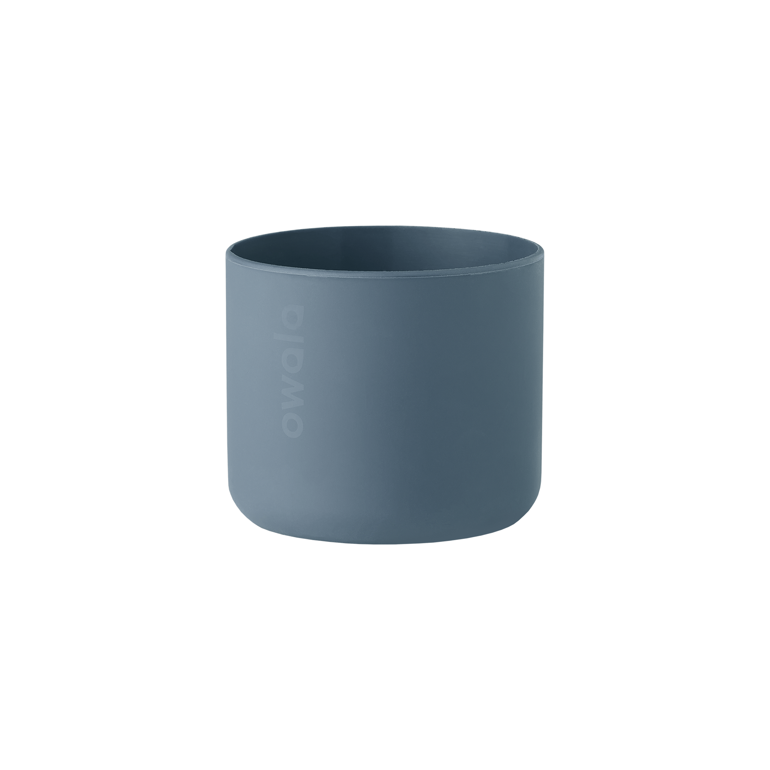 muted steel blue silicone Bottle Boot