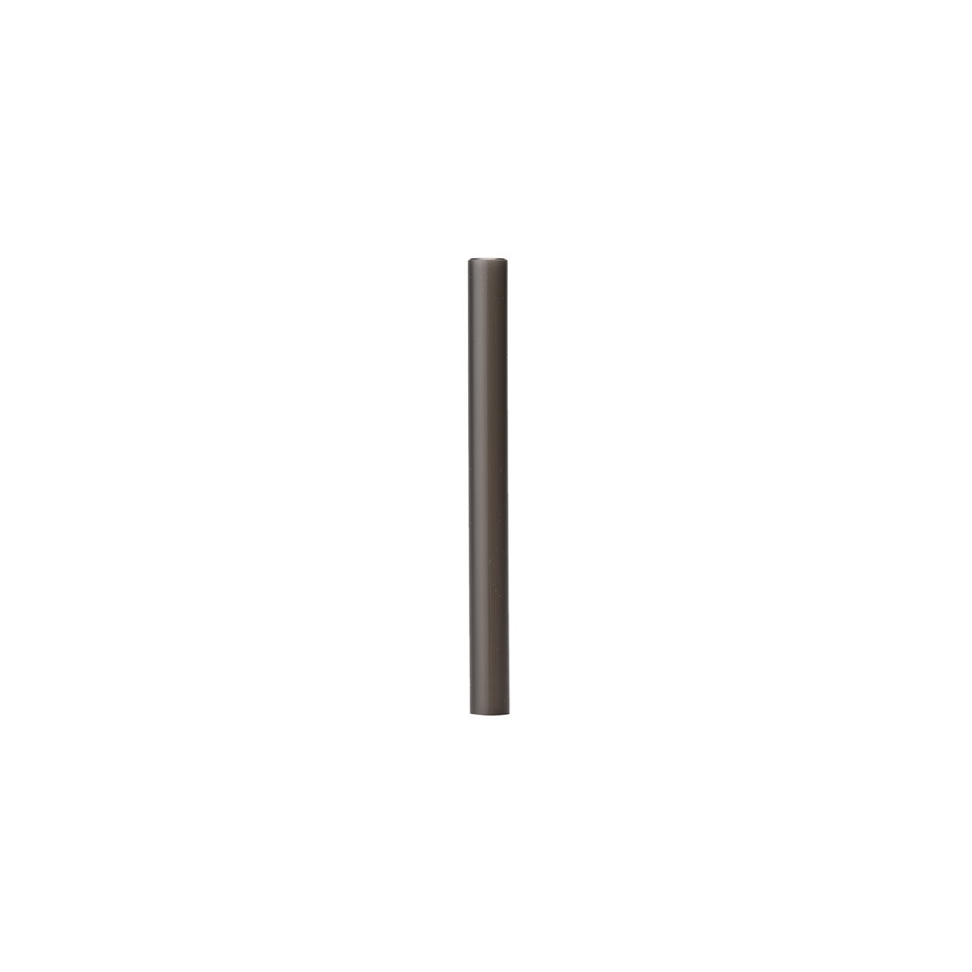 Owala 115mm Replacement Straw in dark brown-grey, short wide straw