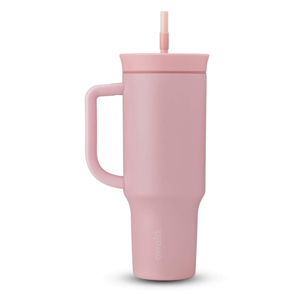 40oz Tumbler in light pink