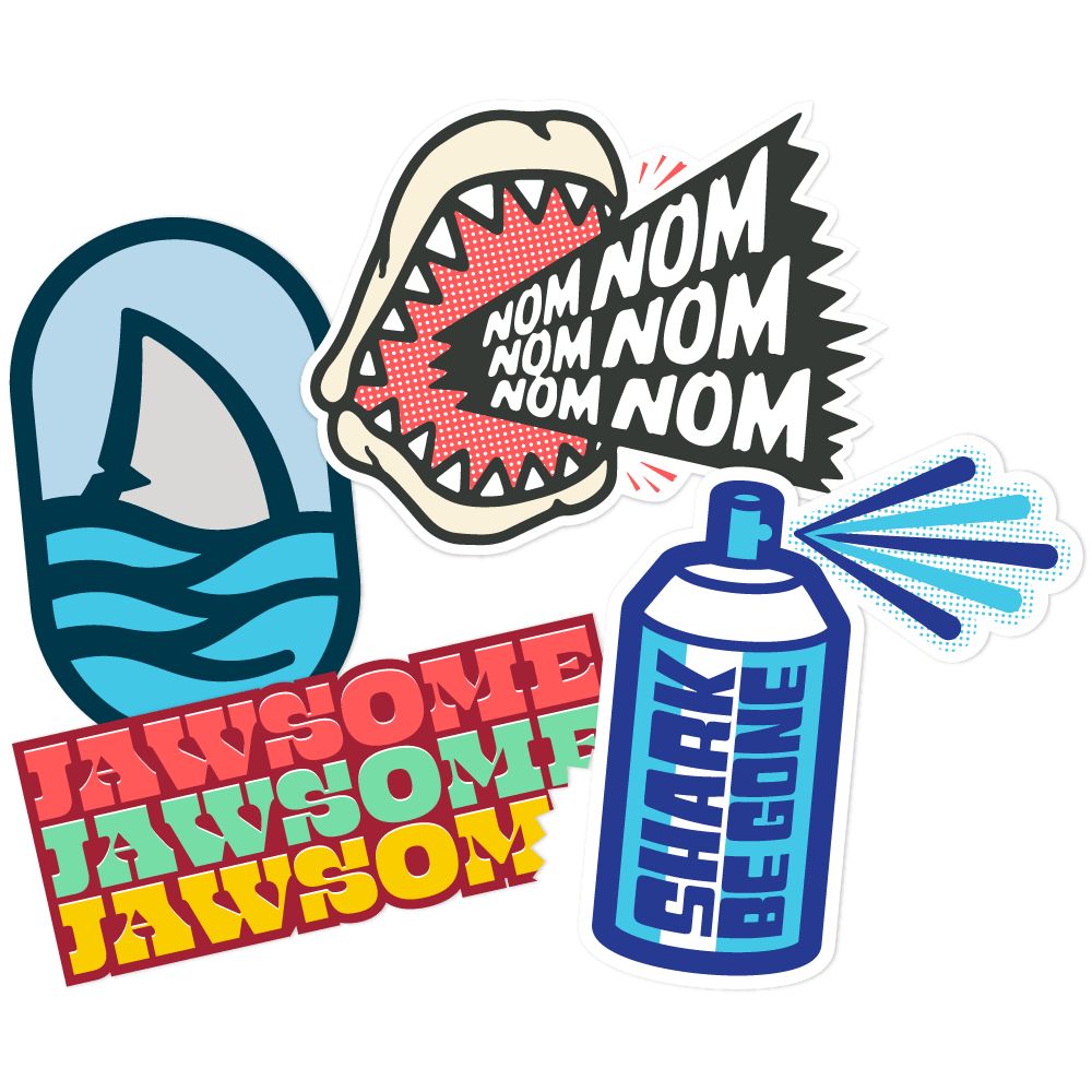 Shark Sticker Pack secondary view