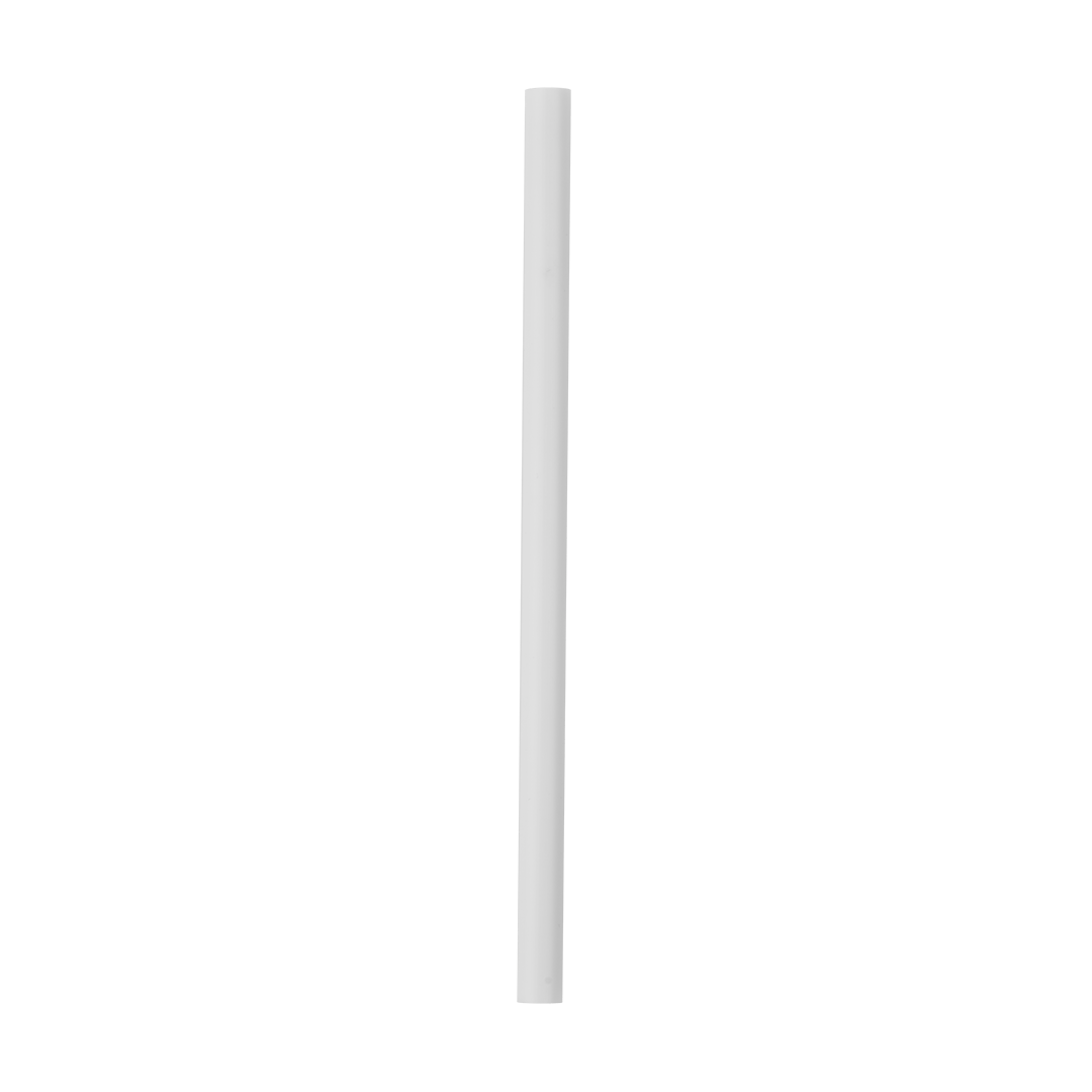 Owala Replacement Straw in Shy Marshmallow; single solid white slim straw